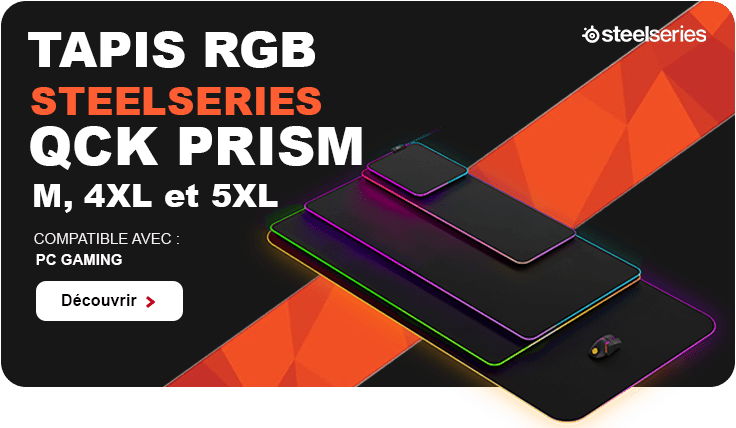 Tapis Steelserie QCK Prism