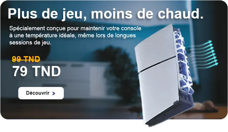 Station de refroidissement PS5 Slim